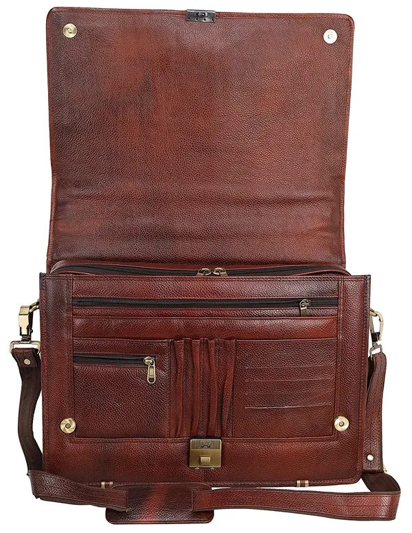 Top_Grain_Leather_Laptop_Shoulder_Messenger_16_Inch_Bag_For_Men_Office_Use_Laptop_Compartment_Size_L16_X_H_12_X_W_6_5_26_Liters_Capacity_Weight_1500_Gram