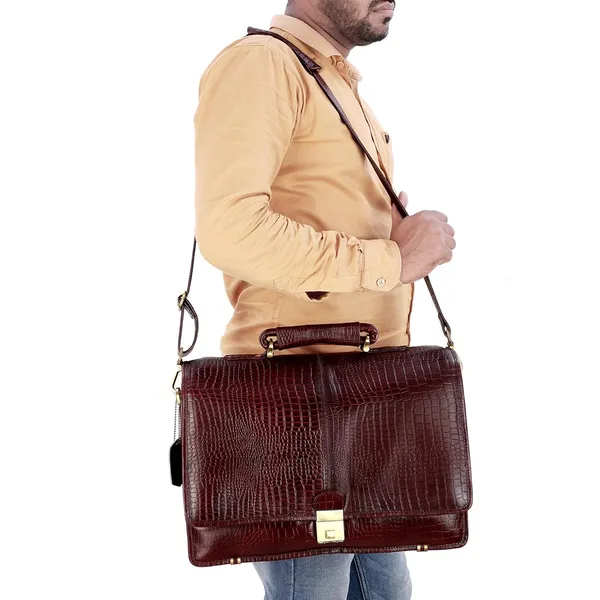 Top_Grain_Leather_Laptop_Shoulder_Messenger_16_Inch_Bag_For_Men_Office_Use_Laptop_Compartment_Size_L16_X_H_12_X_W_6_5_26_Liters_Capacity_Weight_1500_Gram