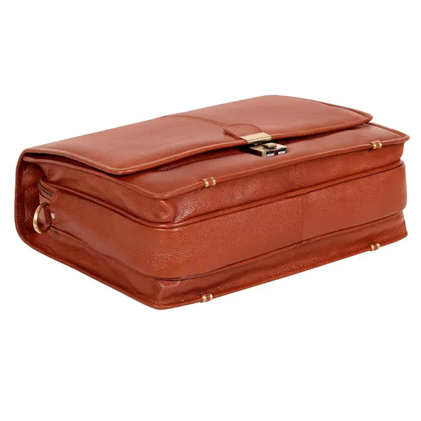 Top_Grain_Leather_Laptop_Shoulder_Messenger_16_Inch_Bag_For_Men_Office_Use_Laptop_Compartment_Size_L16_X_H_12_X_W_6_5_26_Liters_Capacity_Weight_1500_Gram