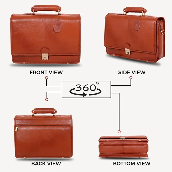 Top_Grain_Leather_Laptop_Shoulder_Messenger_16_Inch_Bag_For_Men_Office_Use_Laptop_Compartment_Size_L16_X_H_12_X_W_6_5_26_Liters_Capacity_Weight_1500_Gram
