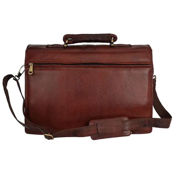 Top_Grain_Leather_Laptop_Shoulder_Messenger_16_Inch_Bag_For_Men_Office_Use_Laptop_Compartment_Size_L16_X_H_12_X_W_6_5_26_Liters_Capacity_Weight_1500_Gram
