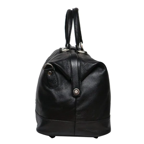 Leather_Duffle_Bags_For_Travel_Bag_Cabin_Size_Leather_Duffel_26_Liters_Capacity_Dimensions_L_21_X_H_14_5_X_W_10_Inches_Duffel_Bag_Black