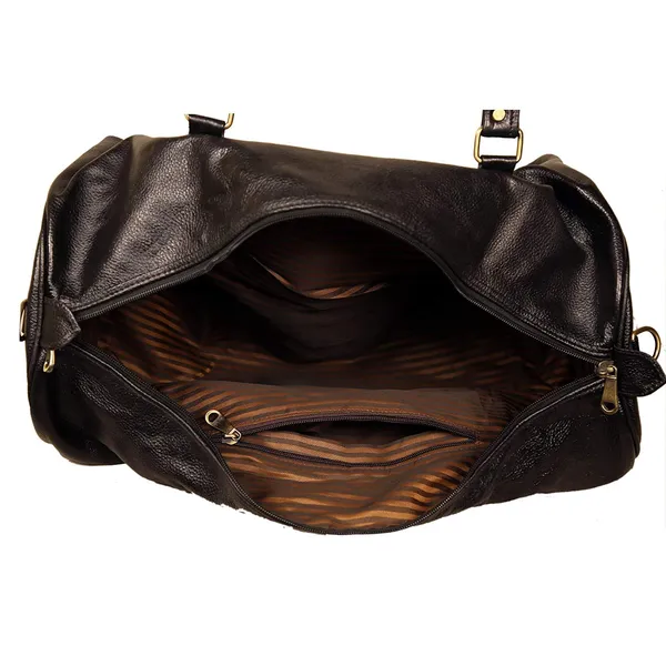Leather_Duffle_Bags_For_Travel_Bag_Cabin_Size_Leather_Duffel_26_Liters_Capacity_Dimensions_L_20_X_H_14_5_X_W_10_Inches_Duffel_Bag_Black
