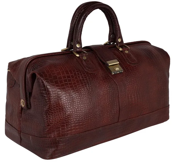 Leather_Duffle_Bags_For_Travel_Bag_Cabin_Size_Leather_Duffel_26_Liters_Capacity_Dimensions_L_21_X_H_14_5_X_W_10_Inches_Duffel_Bag_Croco_Brown