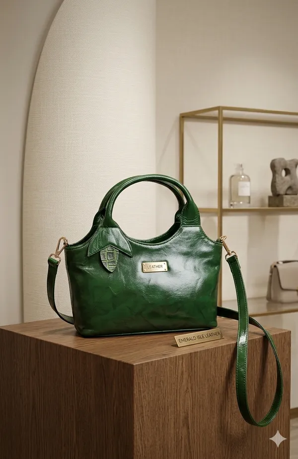 Aria_Leather_Green_Patent_Leather_Handbag_With_Shoulder_Strap