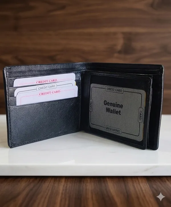 Premium_Genuine_Leather_Wallet_For_Men_-_Black_Bifold_With_Multiple_Card_Slots