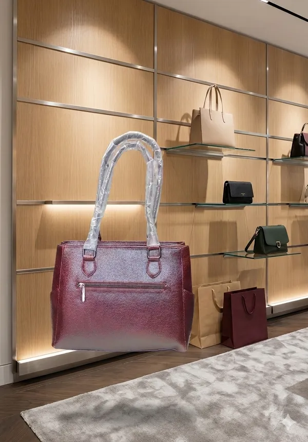 Leather_Works_Tan_Structured_Tote_Bag_With_Double_Handles