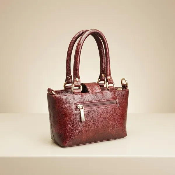 Elegant_Burgundy_Leather_Handbag_With_Gold_Hardware