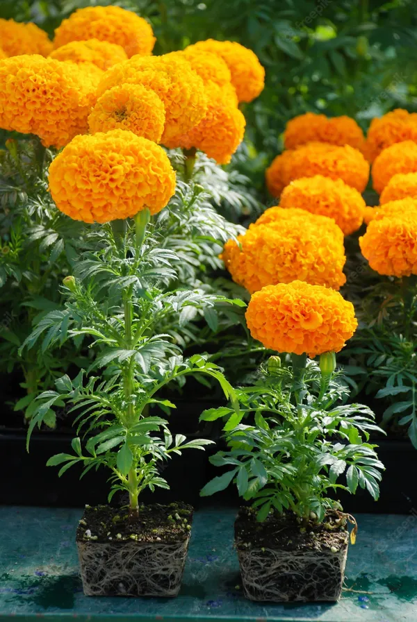 Marigold_Plant_(Hybrid,_Pack_of_1)