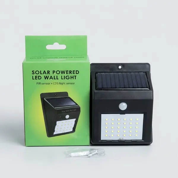 Solar_Powered_Led_Wall_Light_With_Motion_Sensor_-_30_Led_Outdoor_Security_Light