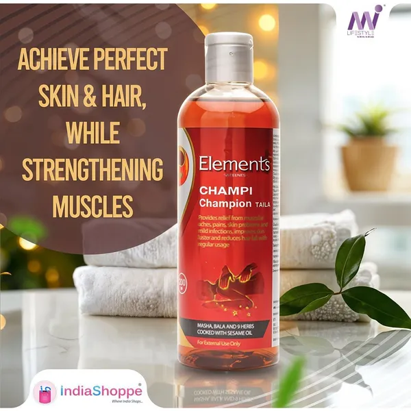 Elements_Champi_Champion_Taila_-_Herbal_Hair_Oil_With_Masha,_Nimbataila,_Haritaki,_Tea_Tree_&_Sesame_Oil_(200Ml)