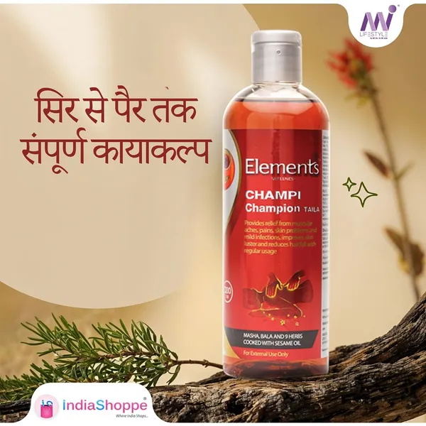Elements_Champi_Champion_Taila_-_Herbal_Hair_Oil_With_Masha,_Nimbataila,_Haritaki,_Tea_Tree_&_Sesame_Oil_(200Ml)