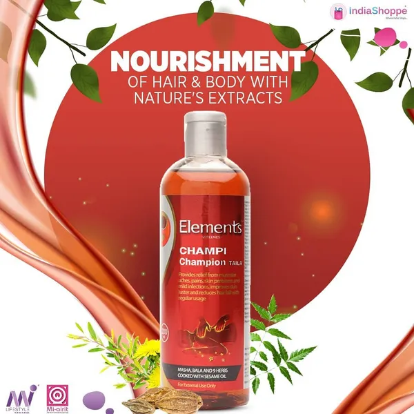 Elements_Champi_Champion_Taila_-_Herbal_Hair_Oil_With_Masha,_Nimbataila,_Haritaki,_Tea_Tree_&_Sesame_Oil_(200Ml)