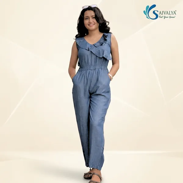 Blue_Soft_Tensil_Denim_Premium_Jumpsuit_For_Women