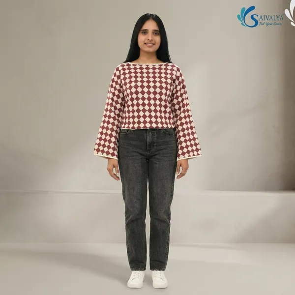 Multicolor_Cotton_Weaving_Premium_Top_For_Women_(Pack_Of_2)