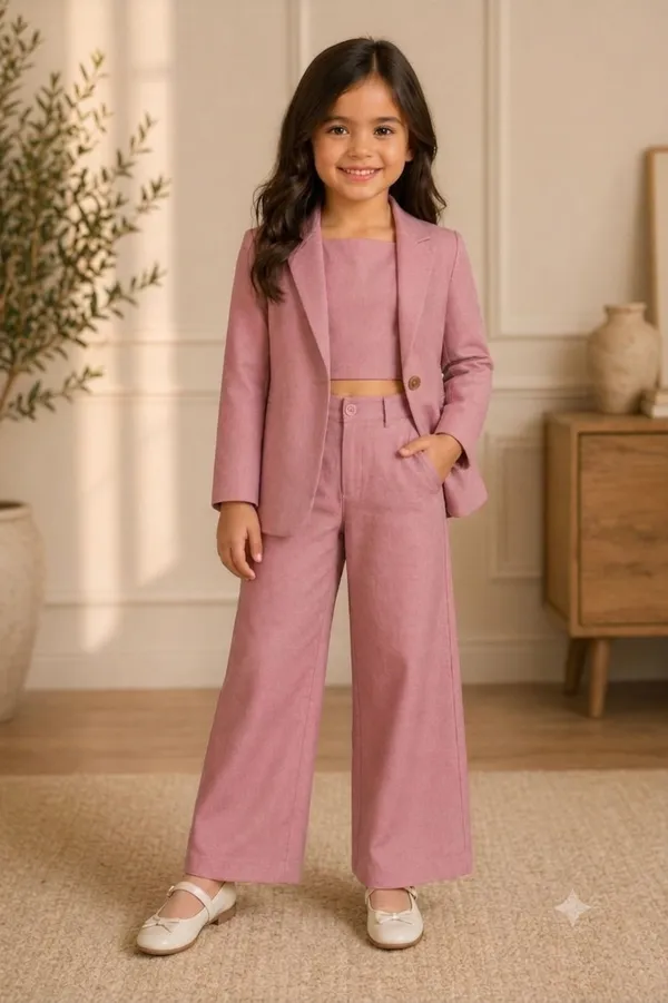Dusty_Pink_Cotton_Satin_Co_Ord_Set_(Crop_Top_And_Palazzo_Pants)_For_Girls