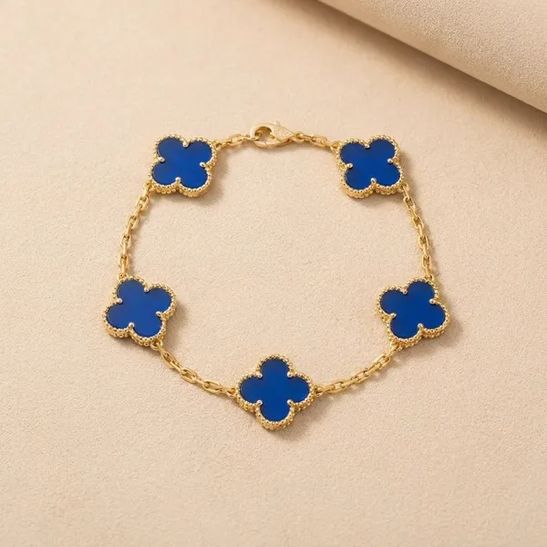 Blue_Stainless_Steel_Stylish_Good_Luck_Charm_Bracelet_For_Women