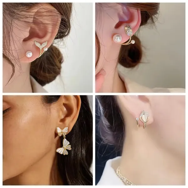 Abstract_Mosaic_Stud_Earrings