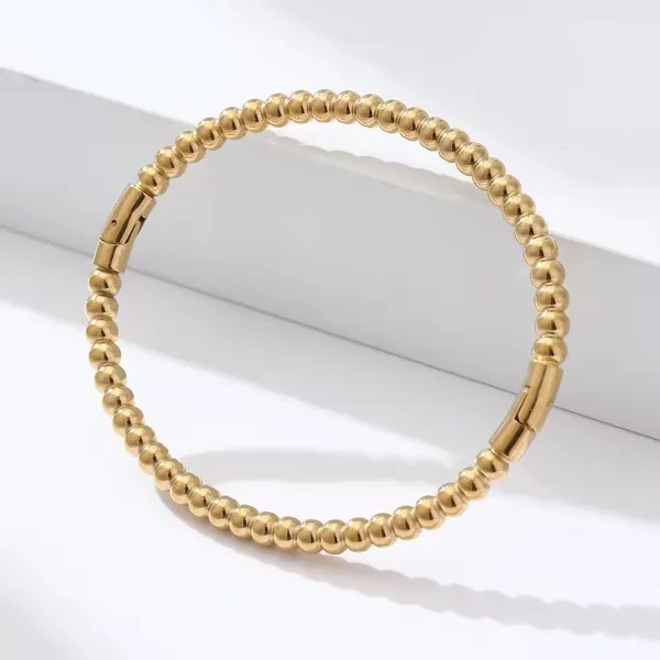 Golden_Stainless_Steel_Round_Bamboo_Wrist_Bracelet_For_Women