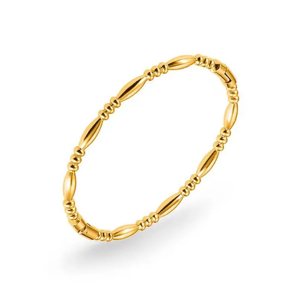 Golden_Stainless_Steel_Round_Bamboo_Wrist_Bracelet_For_Women