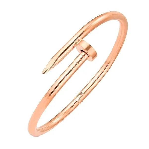 Rose_Gold_Stainless_Steel_Fashion_Nail_Wrist_Bracelet_For_Women