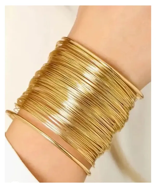 Golden_Stainless_Steel_Anti_Tarnish_Kada_Bracelet_For_Women