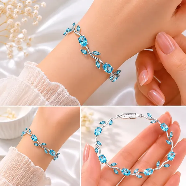 Azure_Vine_Anti-Tarnish_Aqua_Bracelet