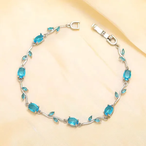 Azure_Vine_Anti-Tarnish_Aqua_Bracelet
