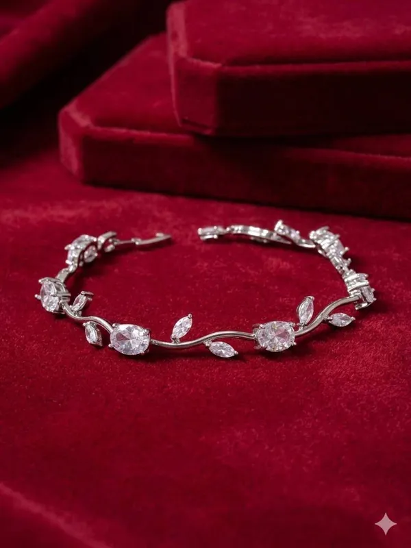 Azure_Vine_Anti-Tarnish_White_Bracelet