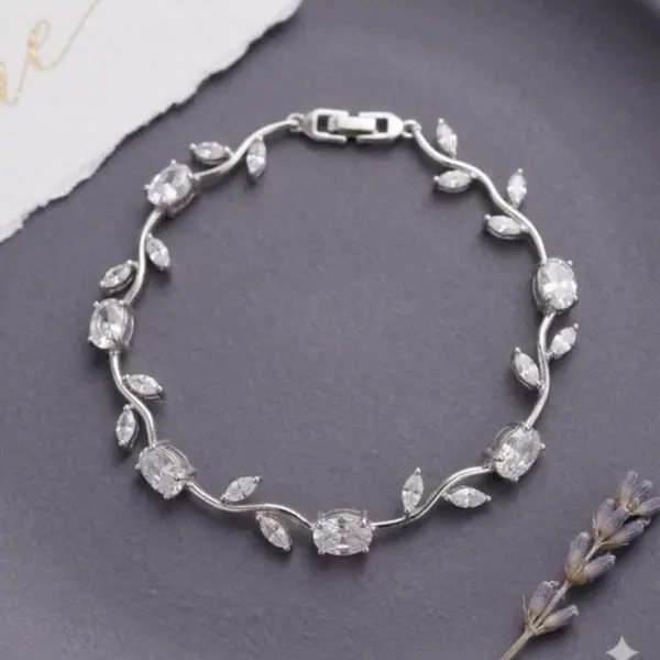 Azure_Vine_Anti-Tarnish_White_Bracelet