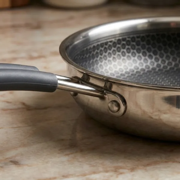 Silver_Stainless_Steel_Tri_Ply_Honeycomb_Nonstick_Induction_Gas_Compatible_Frying_Pan