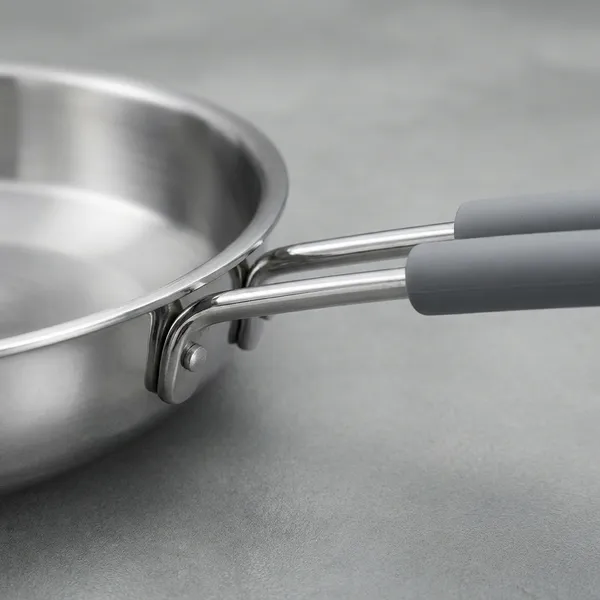 Silver_Stainless_Steel_Tri_Ply_Induction_Gas_Compatible_Uniform_Heating_Frying_Pan