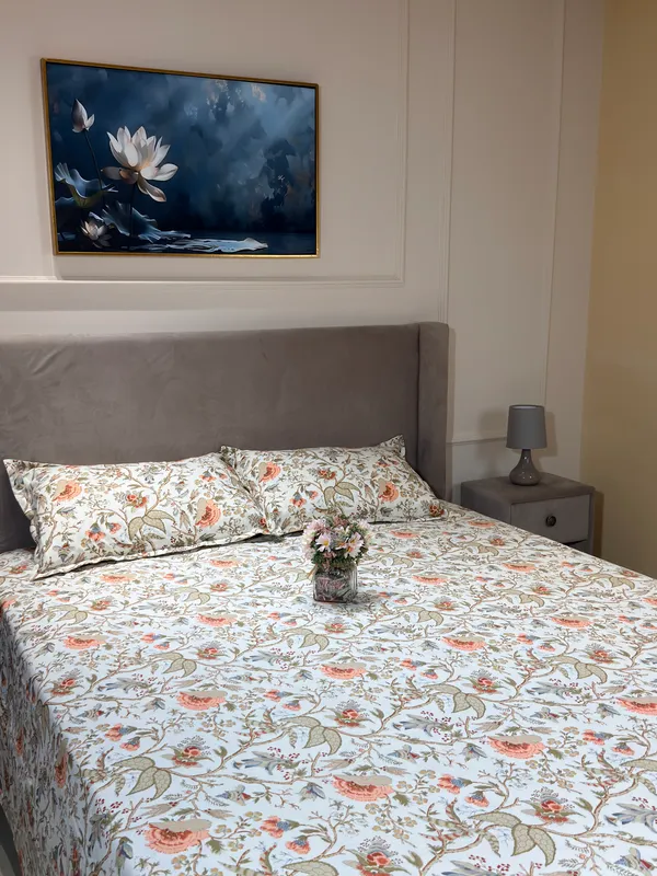 Blooms_Duck_Cotton_Bedspreads