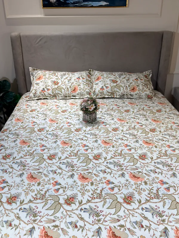 Blooms_Duck_Cotton_Bedspreads