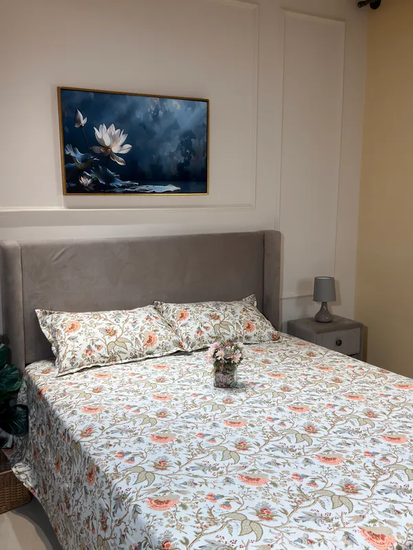 Blooms_Duck_Cotton_Bedspreads