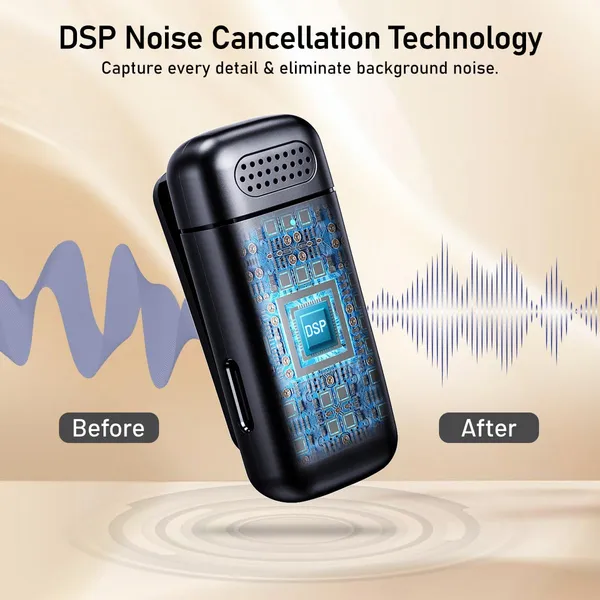 J13_Wireless_Lapel_Mic_With_Noise_Reduction_And_Charging_Case