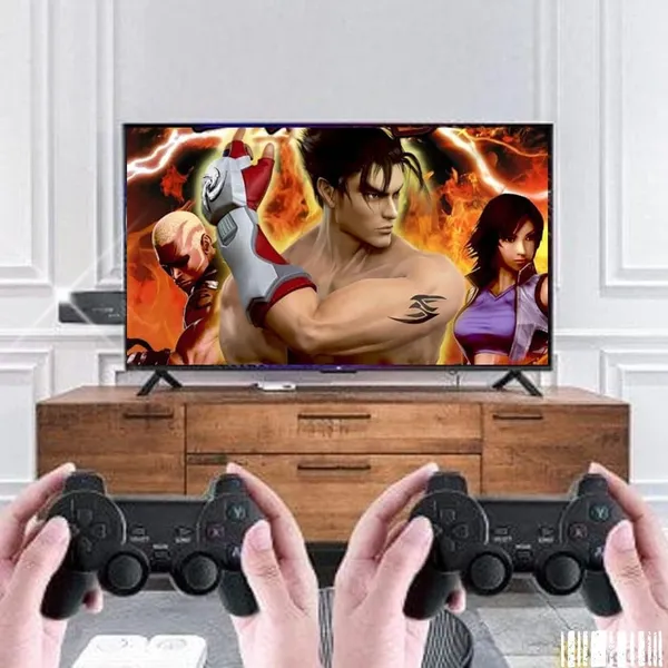 M8_Wireless_Game_Stick_Lite_With_2_Controllers_2.4G_Plug_And_Play_Console_Hdmi_Built-In_Games_4K_Tv_And_Monitor_Support