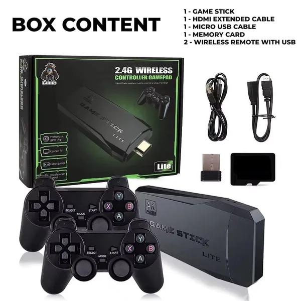 M8_Wireless_Game_Stick_Lite_With_2_Controllers_2.4G_Plug_And_Play_Console_Hdmi_Built-In_Games_4K_Tv_And_Monitor_Support