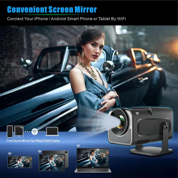 HY320_Mini_4K_Support_Android_13_WiFi_6/BT_5.0_2GB/16GB_Auto_Keystone_(5000_lm_/_1_Speaker_/_Wireless_/_Remote_Controller)_Portable_Projector_(Black)