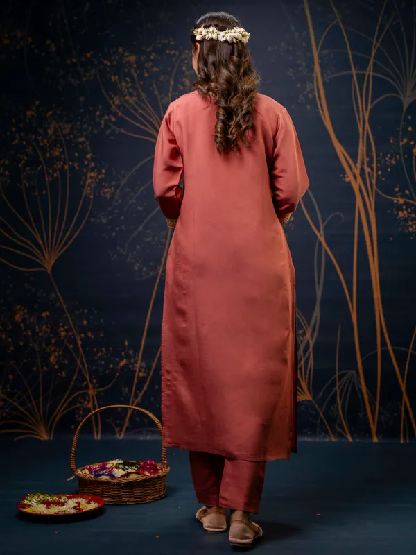 Floral_Embroidered_Silk_Round_Neck_Kurta_Trouser_&_Dupatta_Set