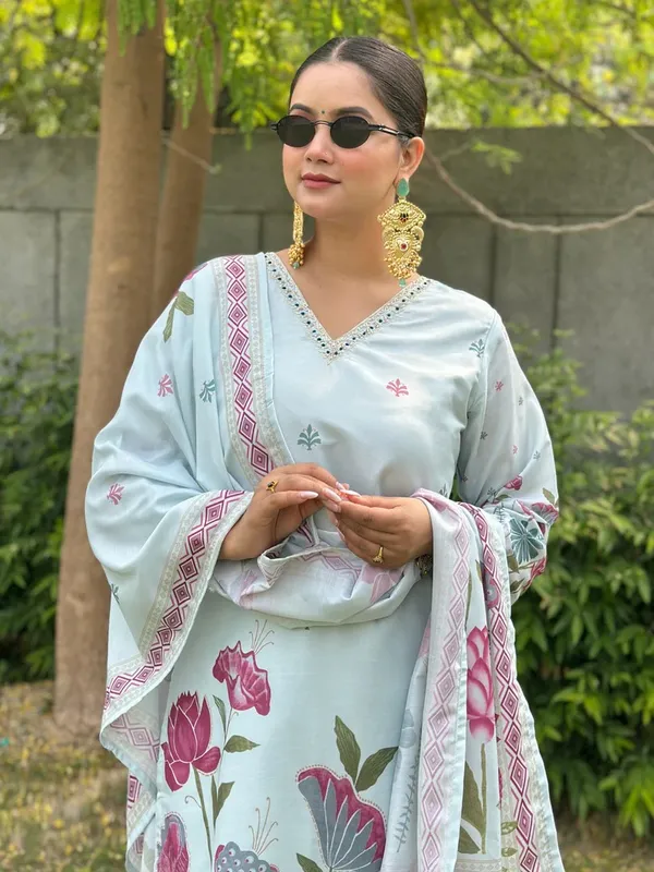 Sky_Blue_Silk_Blend_Digital_Print_Kurta_Set_with_Dupatta_for_Women