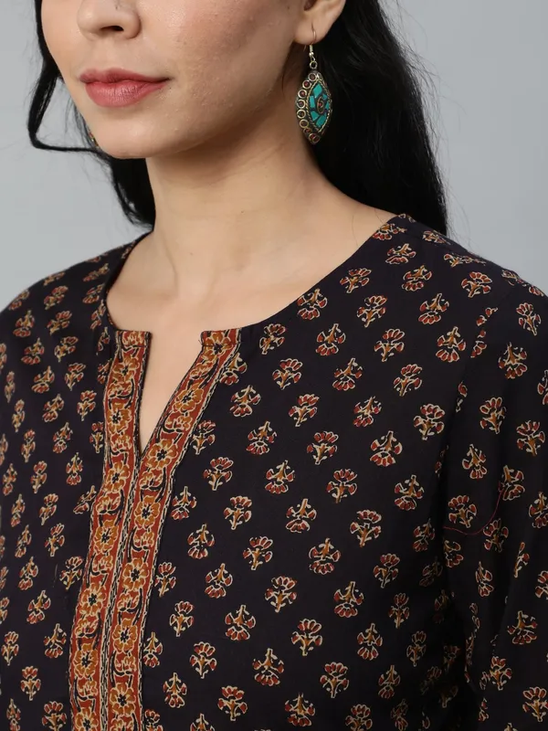 Purple__Pure_Cotton_Printed_Tunic_For_Women