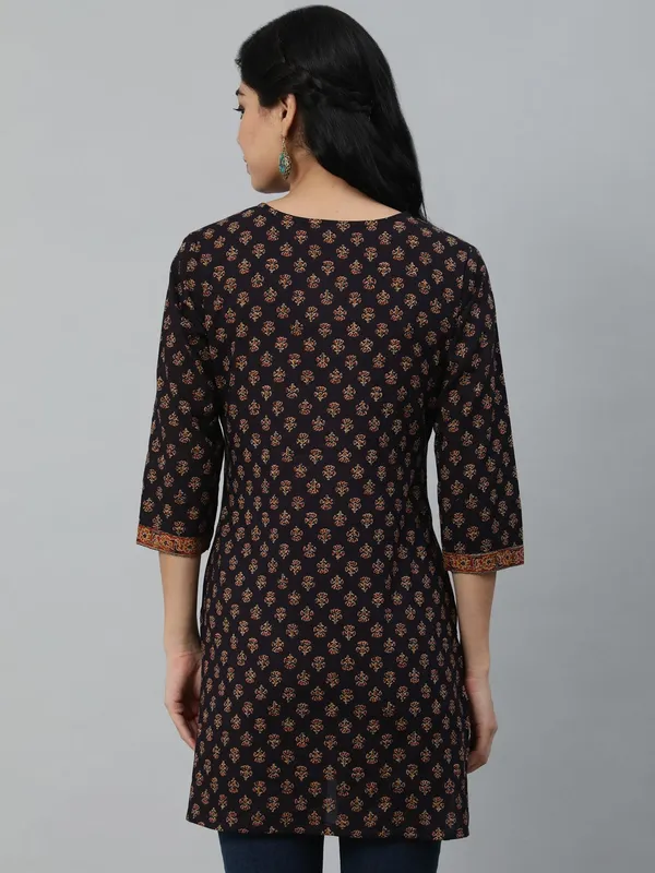 Purple__Pure_Cotton_Printed_Tunic_For_Women