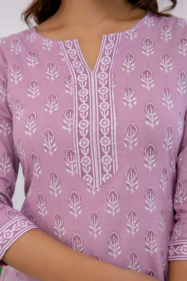 Purple__Pure_Cotton_Printed_Tunic_For_Women