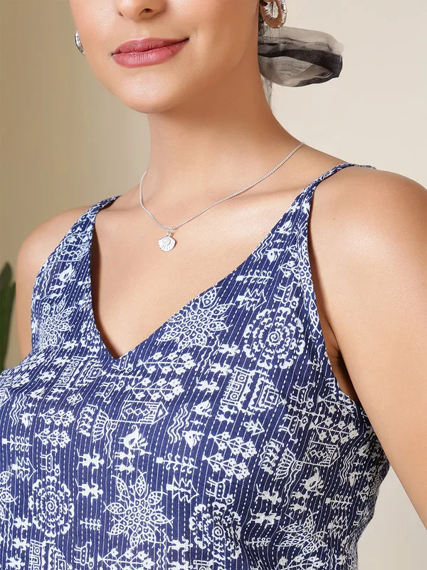 Blue__Pure_Cotton_Printed_Tunic_For_Women