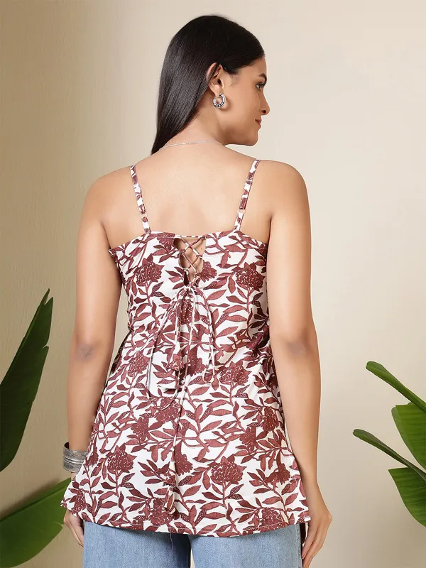 Off_White__Pure_Cotton_Printed_Tunic_For_Women