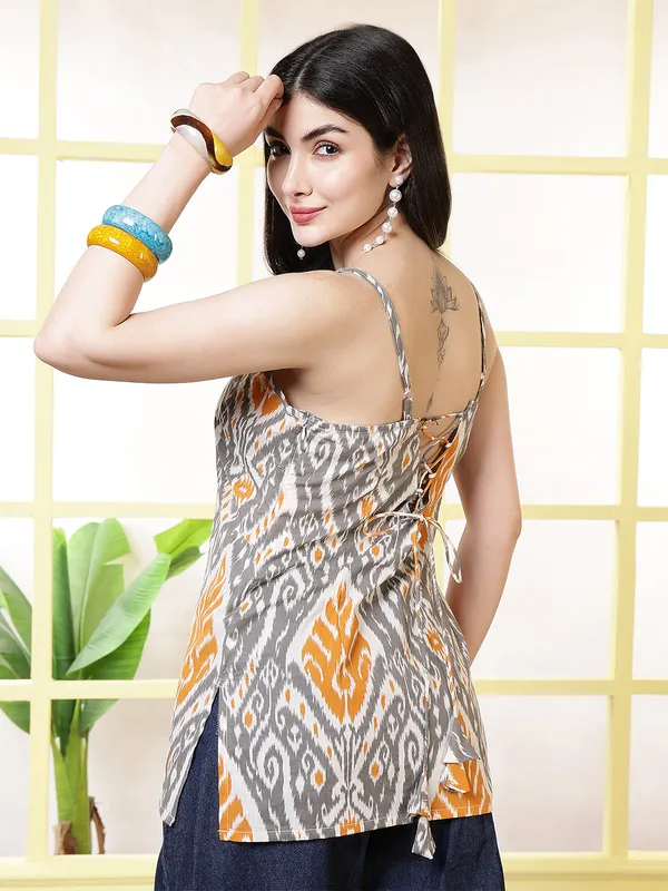 Grey__Pure_Cotton_Printed_Tunic_For_Women