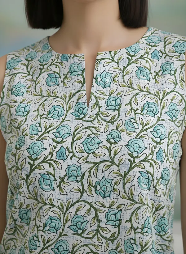 Grey_Pure_Cotton_Printed_Top_For_Women