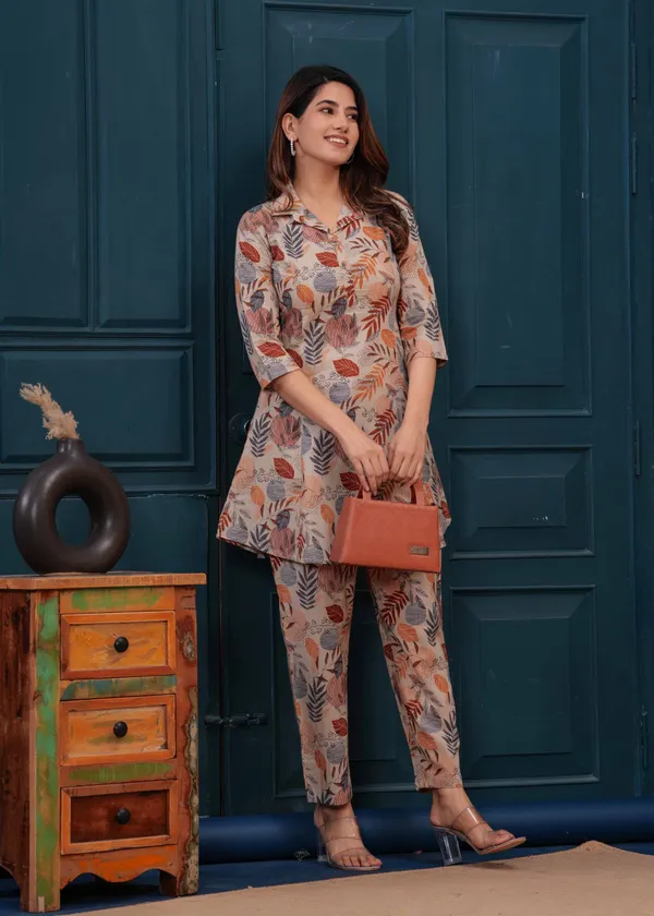 Beige_Printed_Co-Ord_set_for_Women