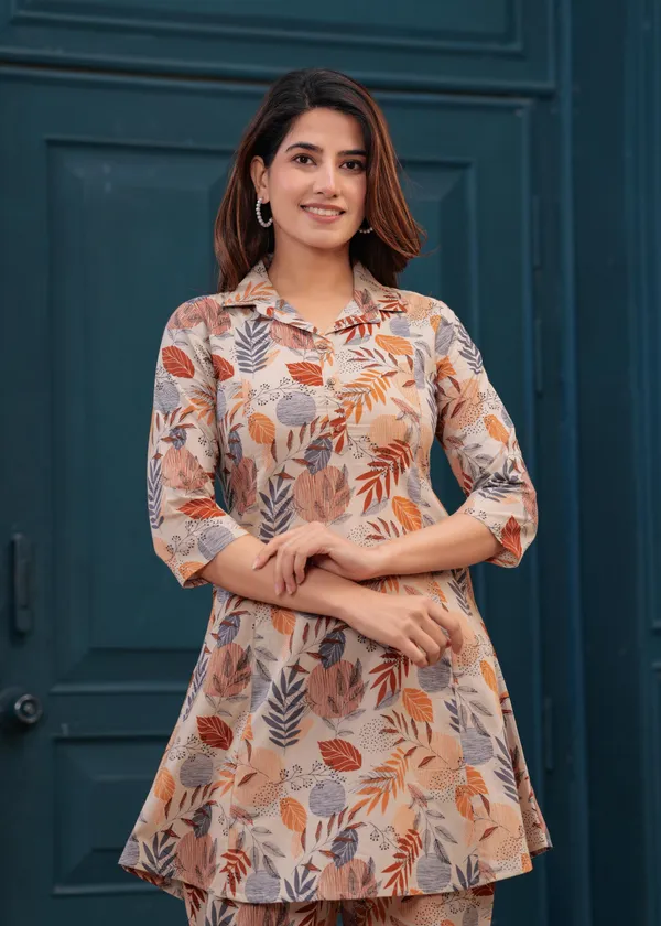Beige_Printed_Co-Ord_set_for_Women